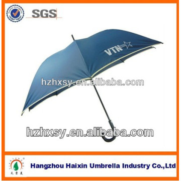 parapluie de golf 68 pouces windproof surdimensionnés lumière parapluie bleu